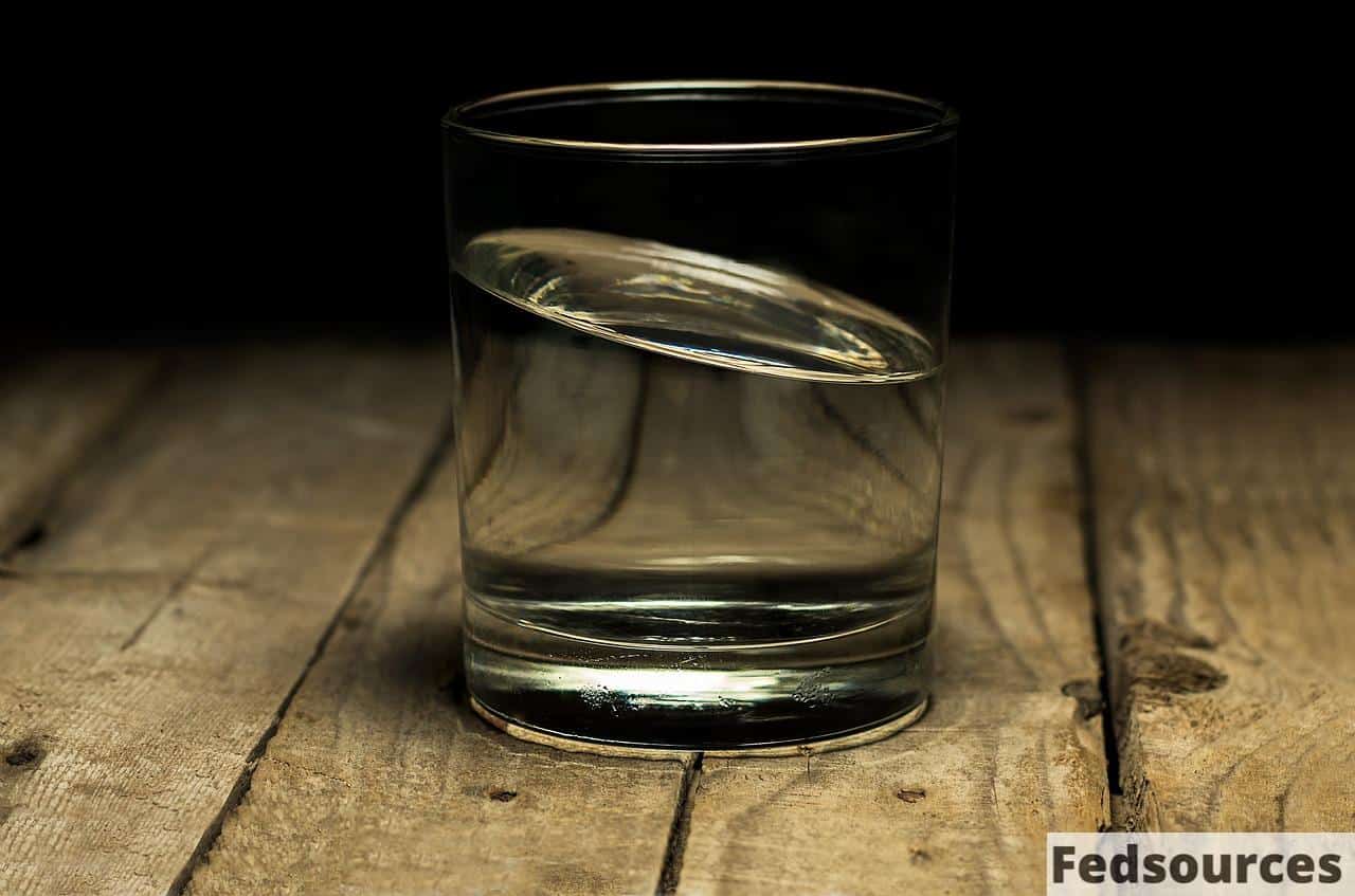 vaso de agua