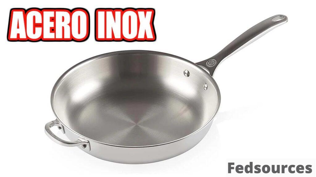 sarten de acero inoxidable